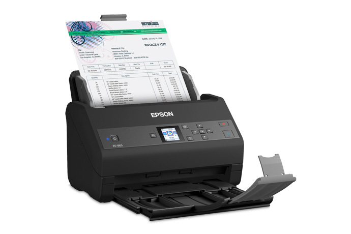 WorkForce ES-865 Colour Duplex Document Scanner - Certified ReNew