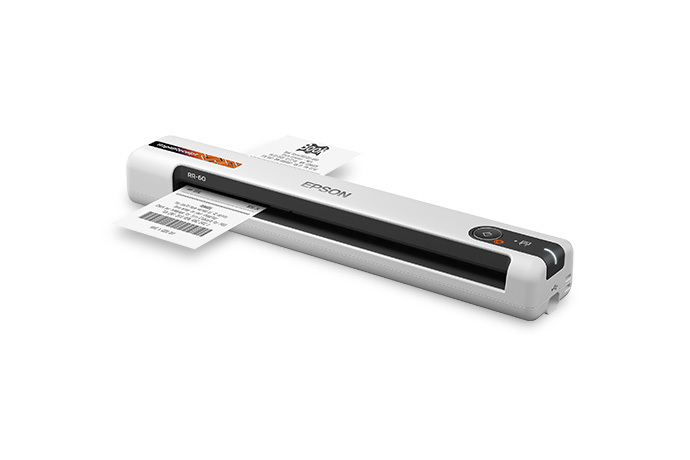 RapidReceipt&trade; RR-60 Mobile Receipt and Colour Document Scanner - Certified ReNew