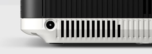 A close up of the Lifestudio Pop power port
