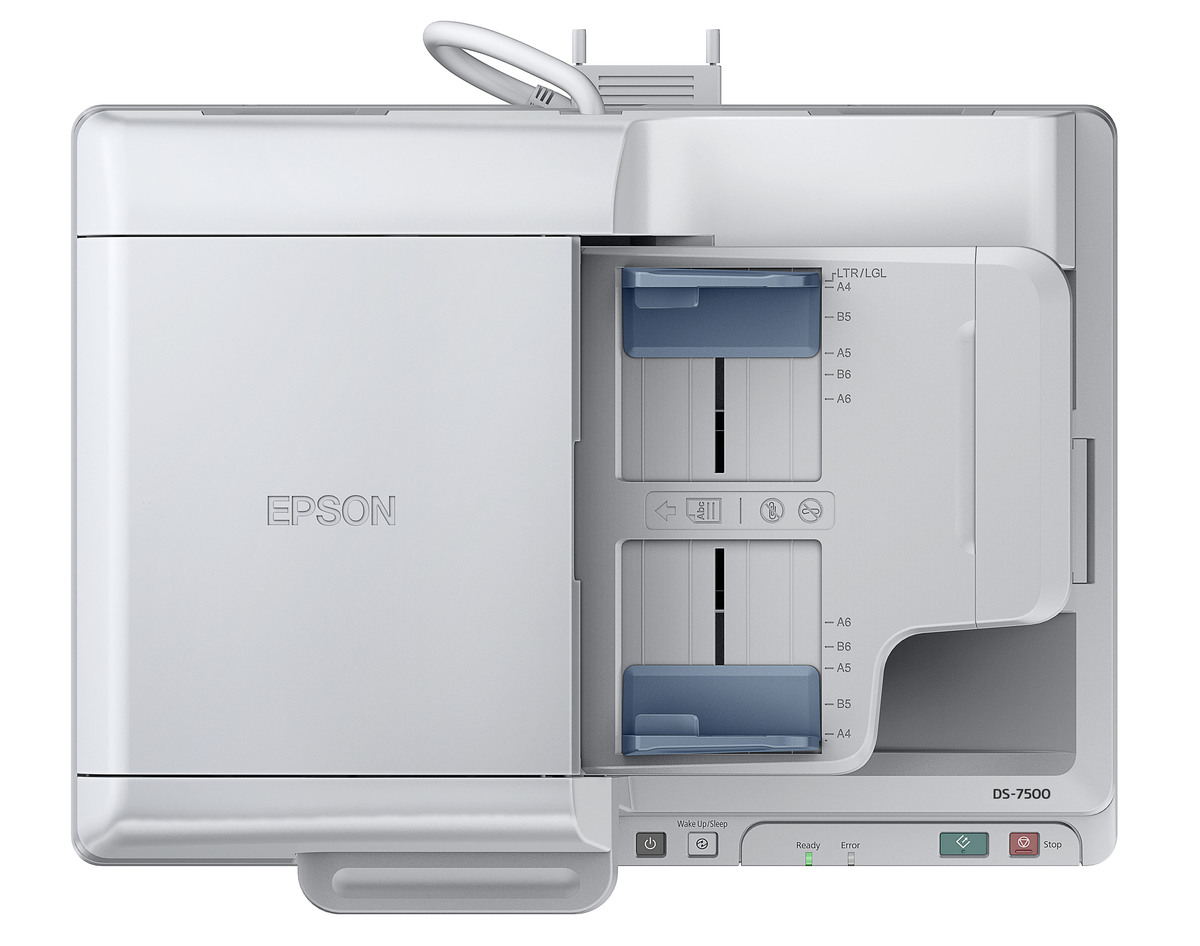 Epson WorkForce DS7500 Flatbed Document Scanner with Duplex ADF A4