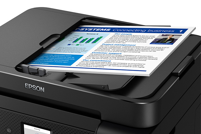 Epson EcoTank ET-3850 Wireless Color All-in-One Cartridge-Free Supertank  Printer with Scanner, Copier, ADF and Ethernet – The Perfect Printer Home