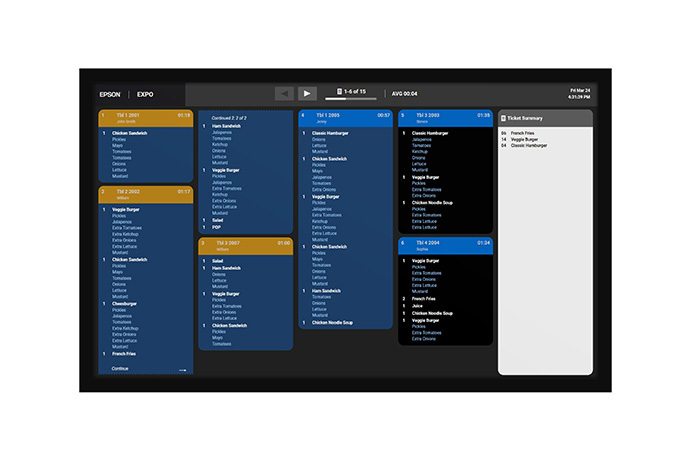 TrueOrder Kitchen Display System (KDS)