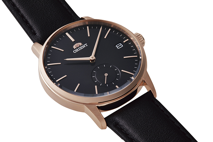 ORIENT: Quartz Contemporary Watch, Leather Strap - 39.0mm (RA-SP0003B)