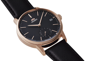 ORIENT: Quartz Contemporary Watch, Leather Strap - 39.0mm (RA-SP0003B)