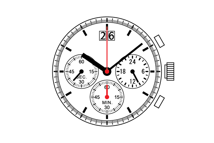 Center Chronograph  YM04