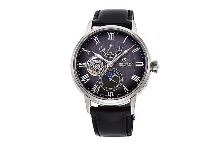 ORIENT STAR: Mechanische Klassisch Uhr, Cordovan Band - 41.0mm (RE-AY0107N)