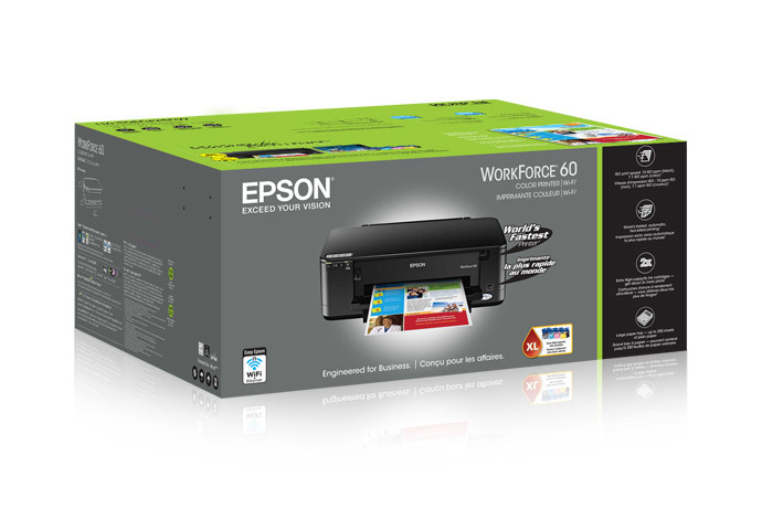 Epson WorkForce 60 Inkjet Printer | Products | Epson Canada