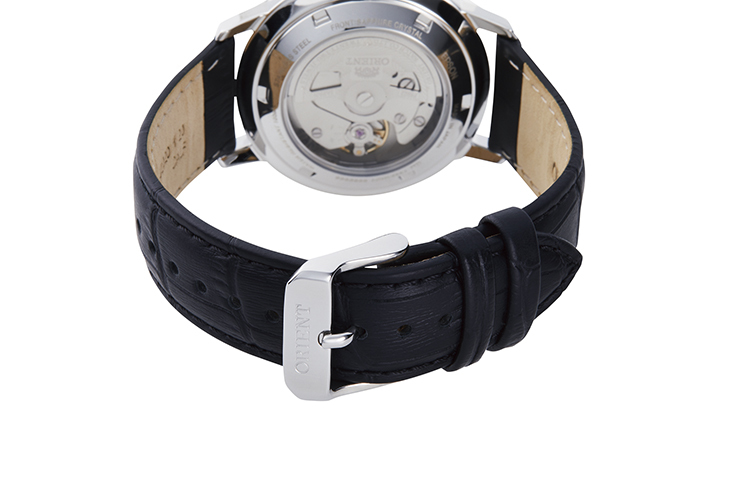 ORIENT: Mechanical Contemporary Watch, Leather Strap - 39.5mm (RA-AA0A05B)