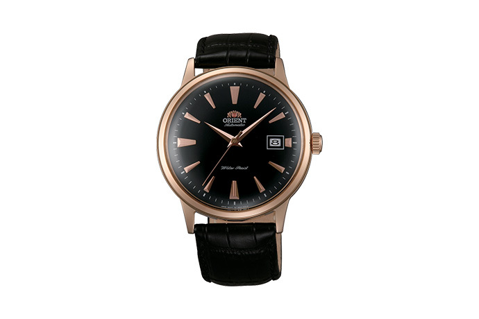 ORIENT: Mechanical Classic Watch, Leather Strap - 40.5mm (AC00001B)