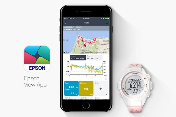 ProSense 17 GPS Running Watch - Light Pink