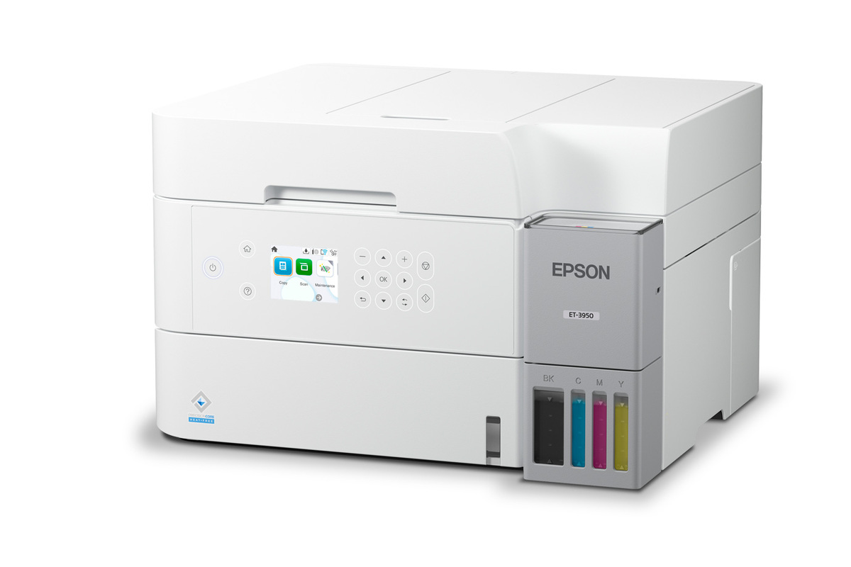 EcoTank ET-3950 Wireless All-in-One Colour Supertank Printer – White