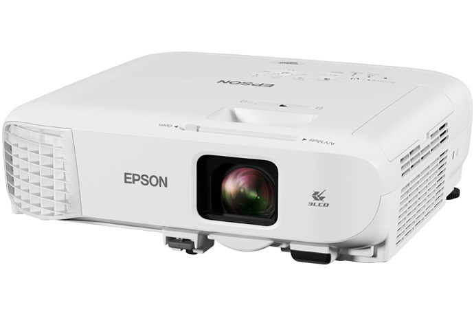 Epson PowerLite 98 Projector 3000 Lumens HD 1080i HDMI H577A Bright  w/Bundle 10343910027