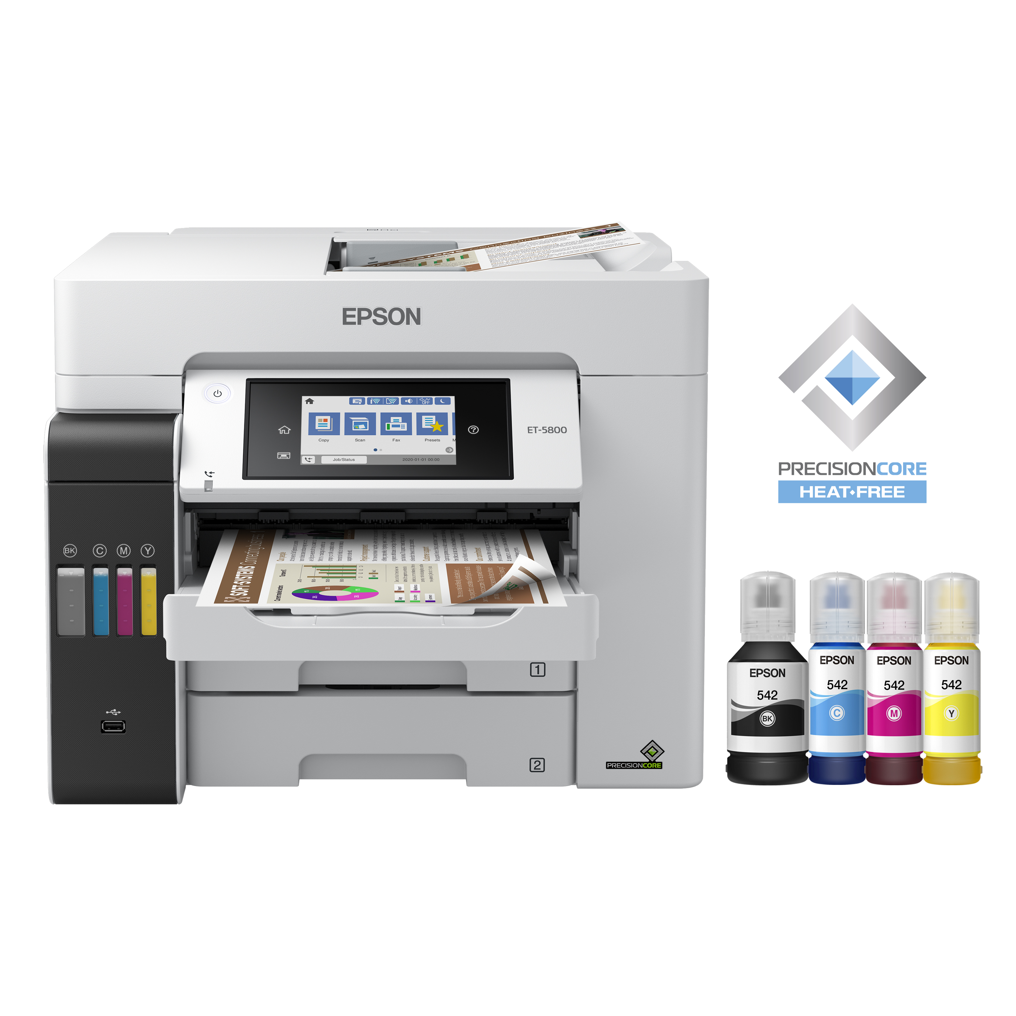 EcoTank Pro Cartridgefree Printers 2 Years Unlimited Ink Epson Canada