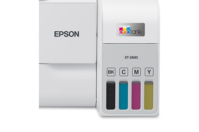 EcoTank ET-2840 Special Edition Wireless Color All-in-One Cartridge-Free Supertank Printer with Scan and Copy - Certified ReNew