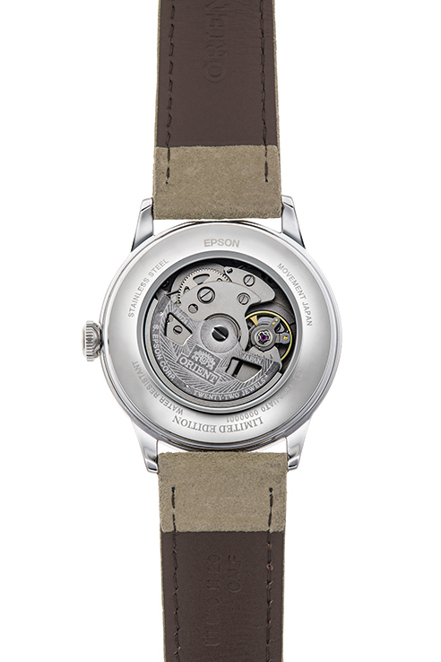 RA-AC0M08Y | ORIENT: Mechanical Classic Watch, Leather Strap