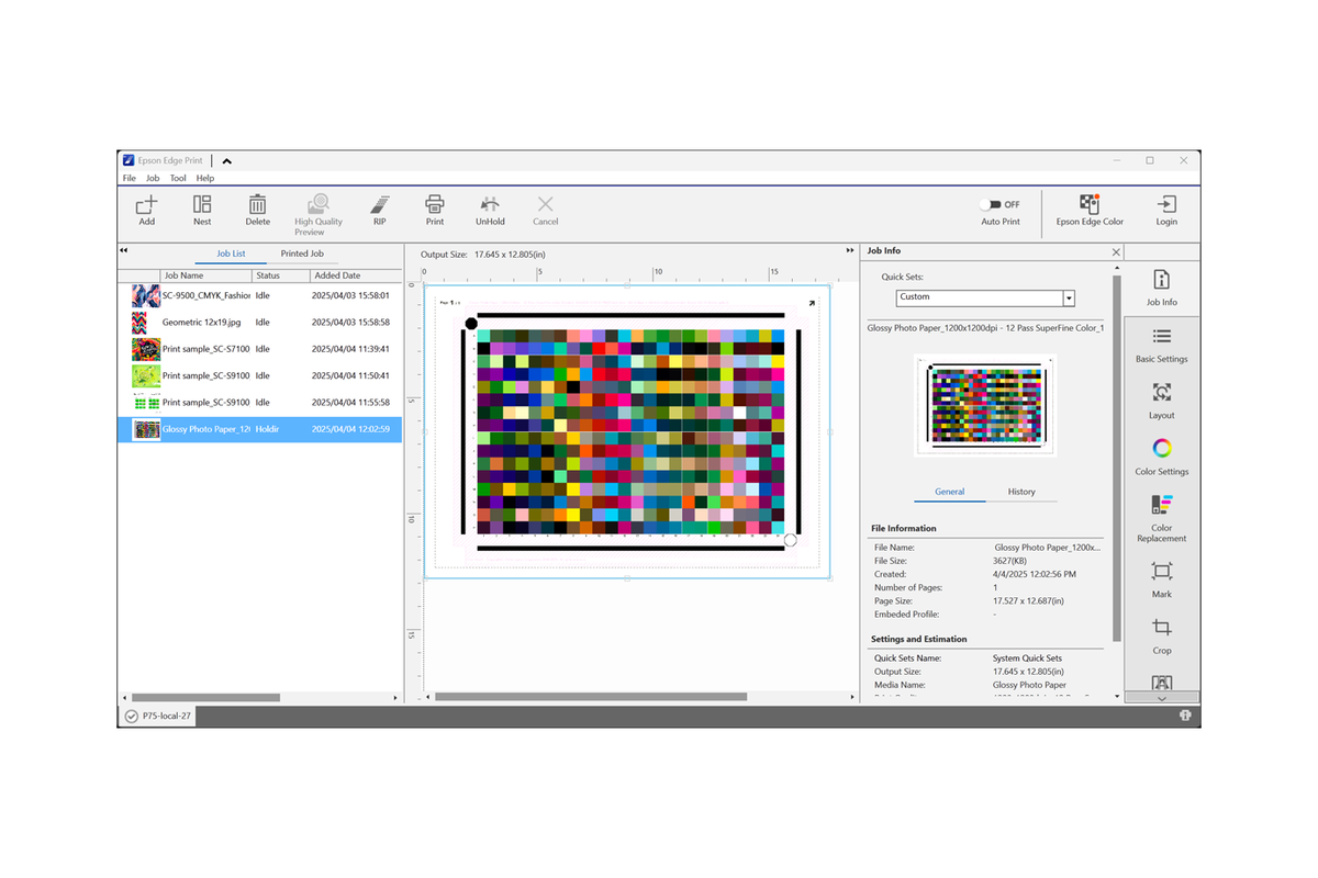Epson Edge Color Lite
