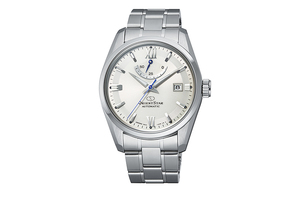ORIENT STAR: Mechanical Contemporary Watch, Metal Strap - 38.5mm (RE-AU0006S)