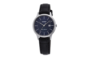 ORIENT: Quartz Contemporary Watch, Leather Strap - 30.0mm (RF-QA0005L)