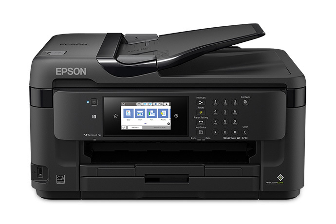 Workforce Wf 7710 Wide Format All In One Printer Inkjet Printers For Work Epson Us