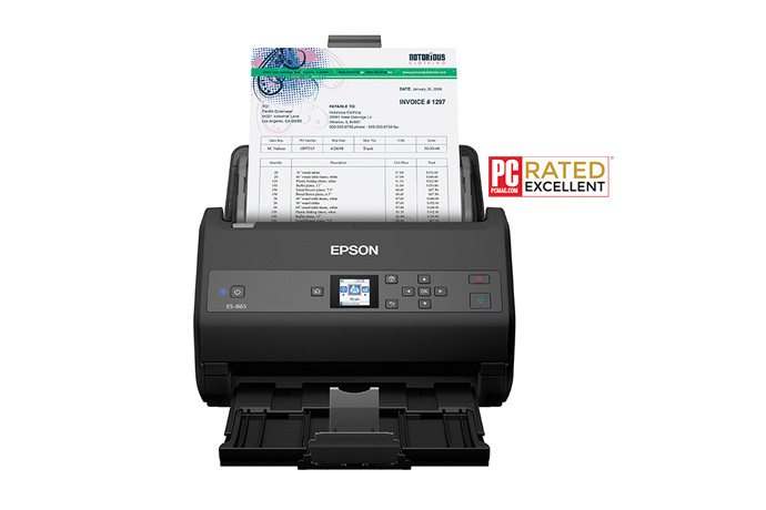 WorkForce ES-865 Color Duplex Document Scanner | Products | Epson US