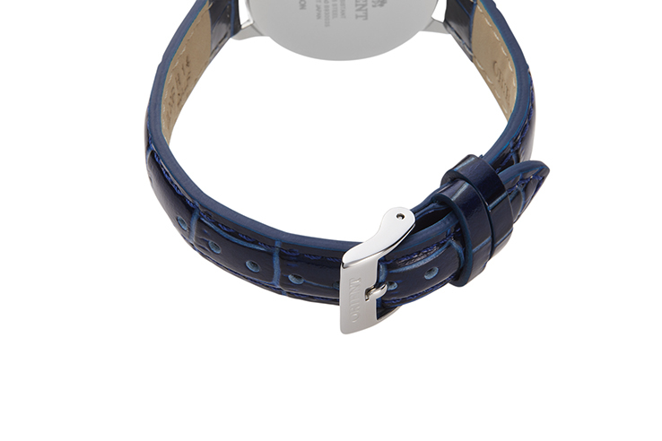 ORIENT: Quartz Contemporary Watch, Leather Strap - 30.0mm (RF-QA0006S)