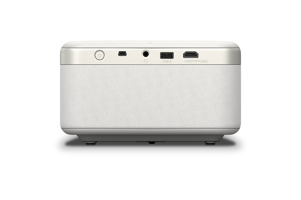 Epson EpiqVision Mini EF21 Portable Smart Laser Projector – Diamond White