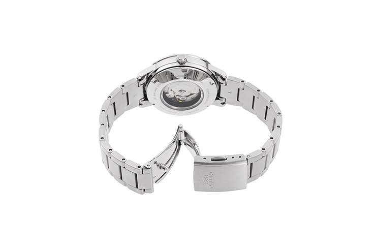ORIENT: Mechanische Modern Uhr, Metall Band - 32.0mm (RA-NB0102S)
