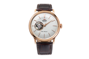 ORIENT: Mechanical Classic Watch, Leather Strap - 40.5mm (RA-AG0001S)