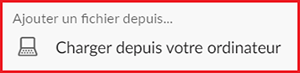 fen&ecirc;tre d&rsquo;ordinateur avec un cadre rouge autour des mots Mon ordinateur