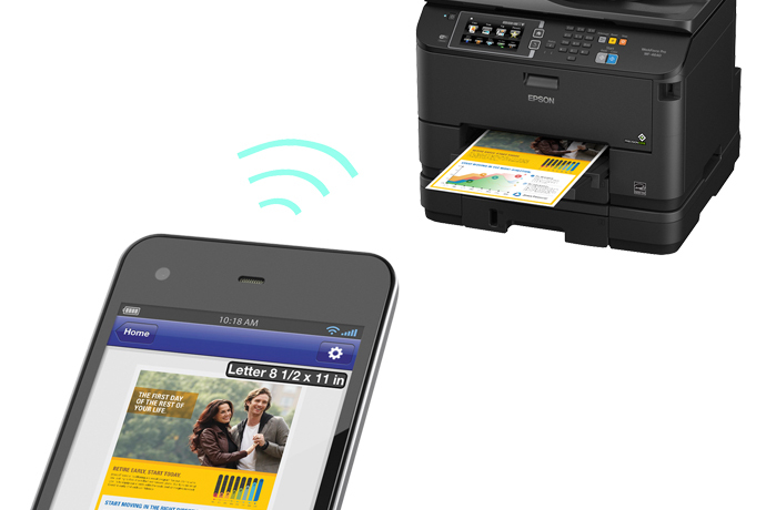 Epson WorkForce Pro WF-4640 All-in-One Printer - Certified ReNew