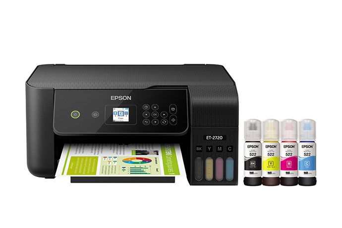 EcoTank ET 2720 All in One Supertank Printer Black Products