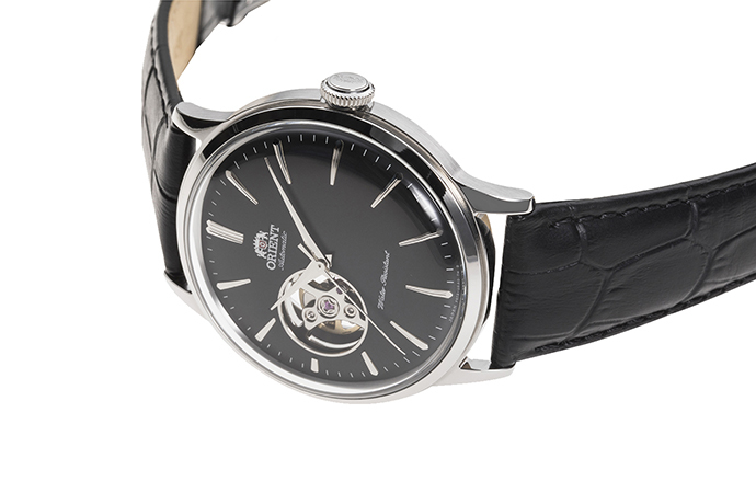 ORIENT: Mechanical Classic Watch, Leather Strap - 40.5mm (RA-AG0004B)