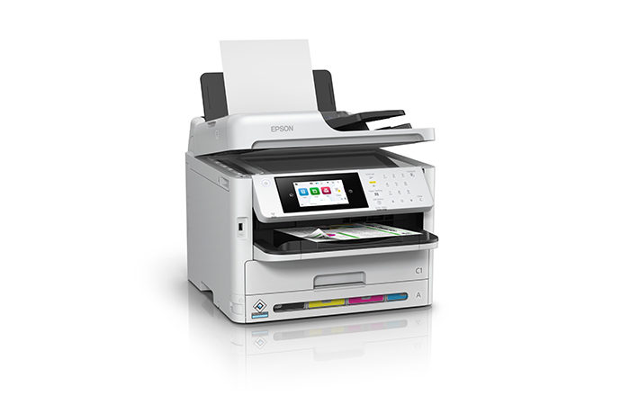 Impresora multifunción inalámbrica Epson Workforce Pro WF-4830 con  impresión automática a doble cara, copia, escaneo y fax, ADF de 50 páginas,  capacidad de papel para 500 hojas y pantalla táctil a color