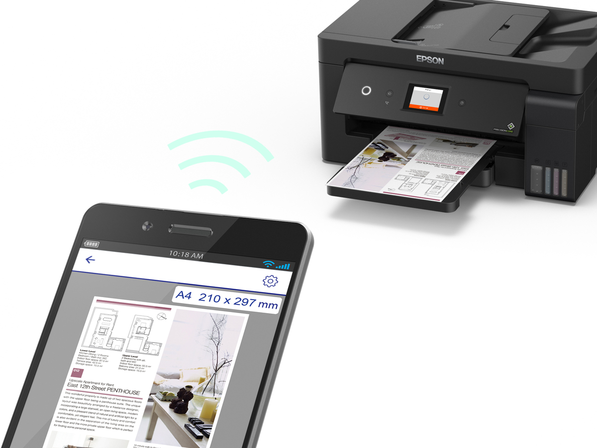C11CH96301 | Impresora Multifuncional Epson EcoTank L14150 | Inyección de Tinta | Impresoras | Para el trabajo | Epson República Dominicana