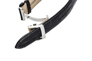 ORIENT: Mechanical Classic Watch, Leather Strap - 42.5mm (RA-AK0008S)