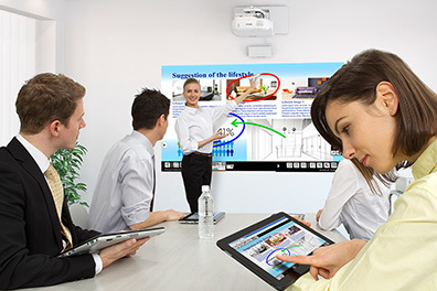 BrightLink Pro 1430Wi Collaborative Whiteboarding Solution with Touch