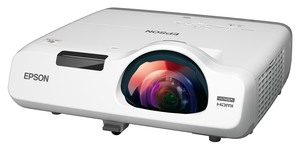 Epson 535W Short Throw WXGA 3LCD Projector