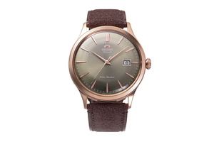 ORIENT: Mechanical Classic Watch, Synthetic leather Strap - 42.0mm (RA-AC0P04Y)