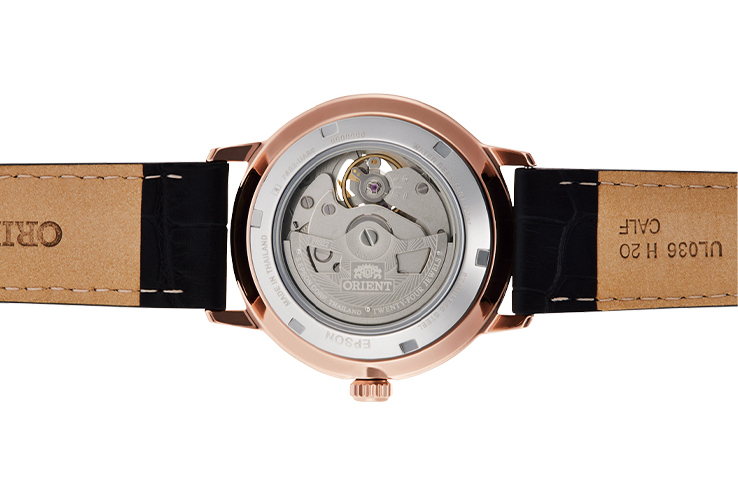 ORIENT: Mechanical Contemporary Watch, Leather Strap - 40mm (RA-AR0103B)