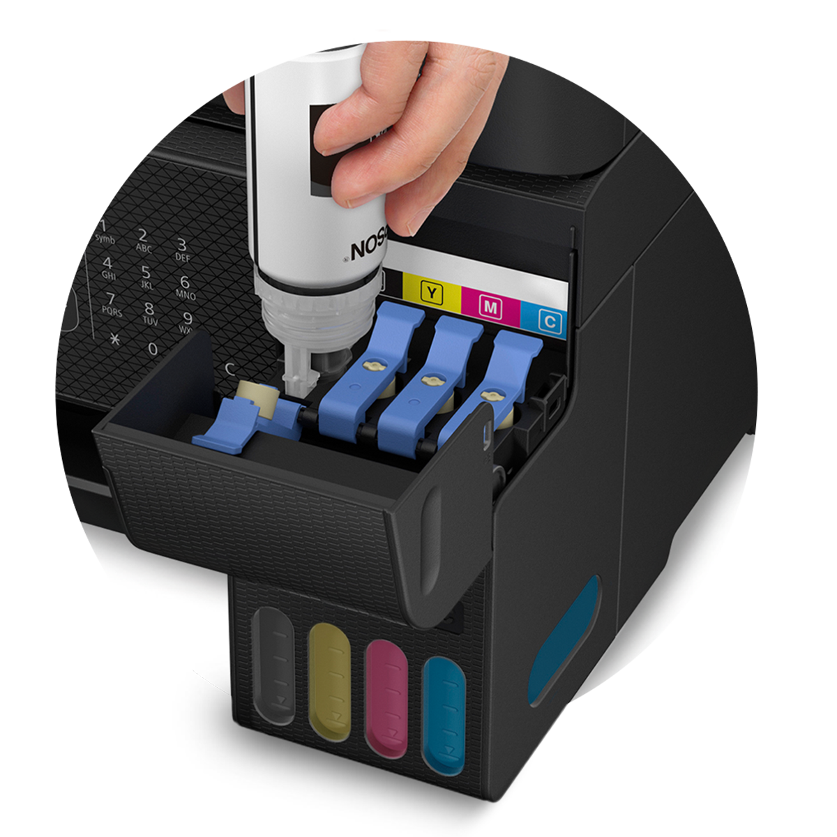 Impresora Multifuncion Epson Sistema Continuo Wifi + Tinta - FEBO