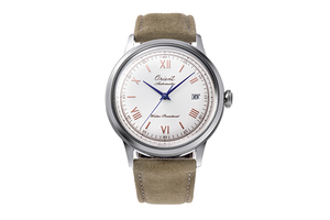 ORIENT: Mechanical Classic Watch, Leather Strap - 40.5mm (RA-AC0027S) Limited