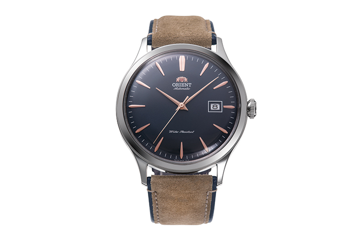 ORIENT: Mechanical Classic Watch, Leather Strap - 42.0mm (RA-AC0P02L)
