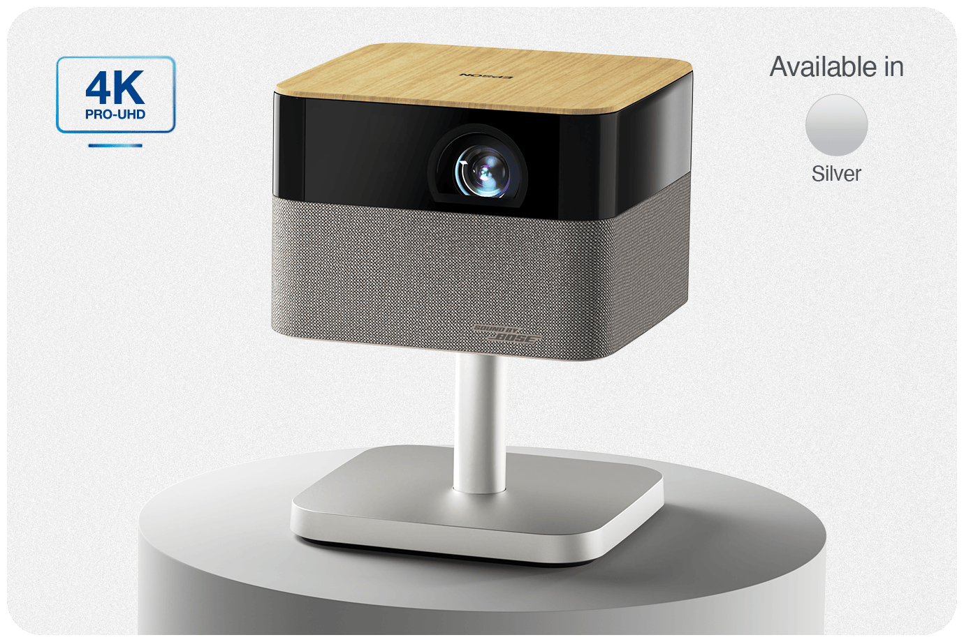 Epson Lifestudio Flex Plus | Supports 4K | Available in Silver
