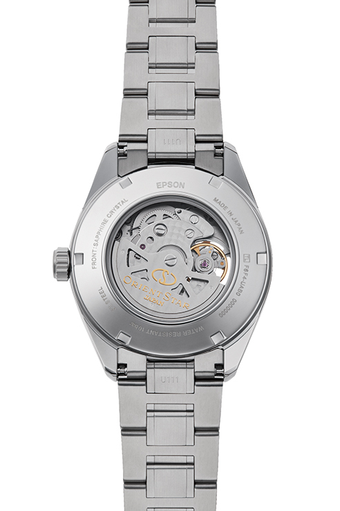 ORIENT STAR: Mecánico Contemporary Reloj, Metal Correa - 41.0mm (RE-AV0114E)