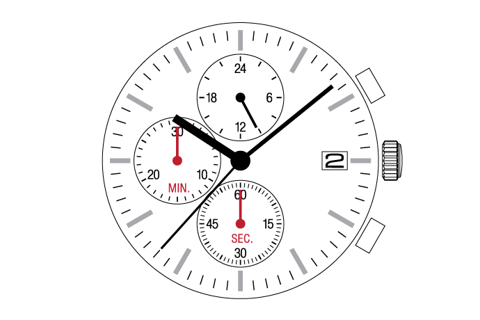 MUSCLE MOVEMENT  Chronograph  VR33