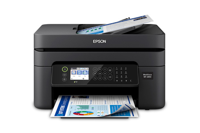 Imprimante multifonction 4-en-1 Epson WorkForce WF-2850DWF Noir - Imprimante  multifonction - Achat & prix