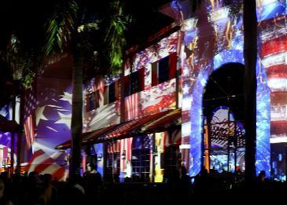 Art and science highlight local habitats, landscapes and species through use of Epson projectors at Coconut Creek Casino