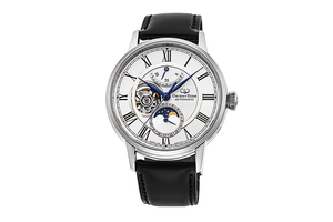 ORIENT STAR: Mecánico Clásico Reloj, Cordobés Correa - 41.0mm (RE-AY0106S)