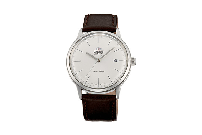 ORIENT: Mechanical Classic Watch, Leather Strap - 40.5mm (AC0000EW)