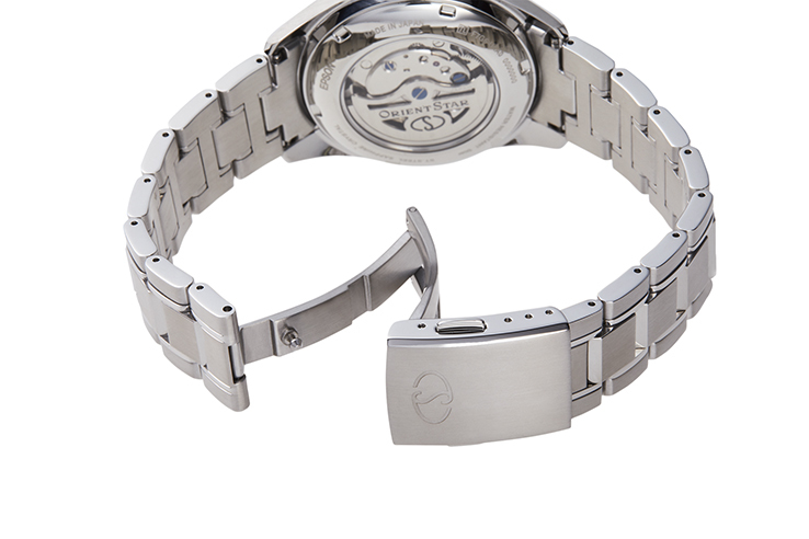 ORIENT STAR: Mechanical Contemporary Watch, Metal Strap - 40.0mm (RE-HK0003B)